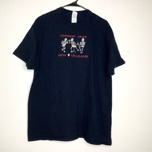 Gildan Black Voodoo Jazz New Orleans Tee